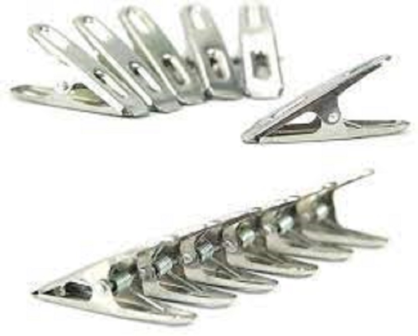 Vỉ 20 kẹp quần áo inox cao cấp