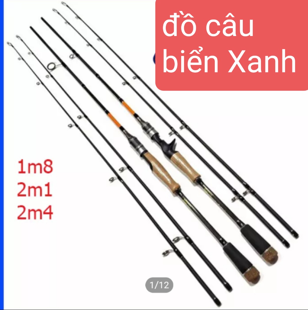 Cần câu lure super eagle 2 ngọn, đủ size; 1m8, 2m1, 2m4, máy ngang, máy đứng....., cần lure, cần câu suối, cân câu lure cá lóc