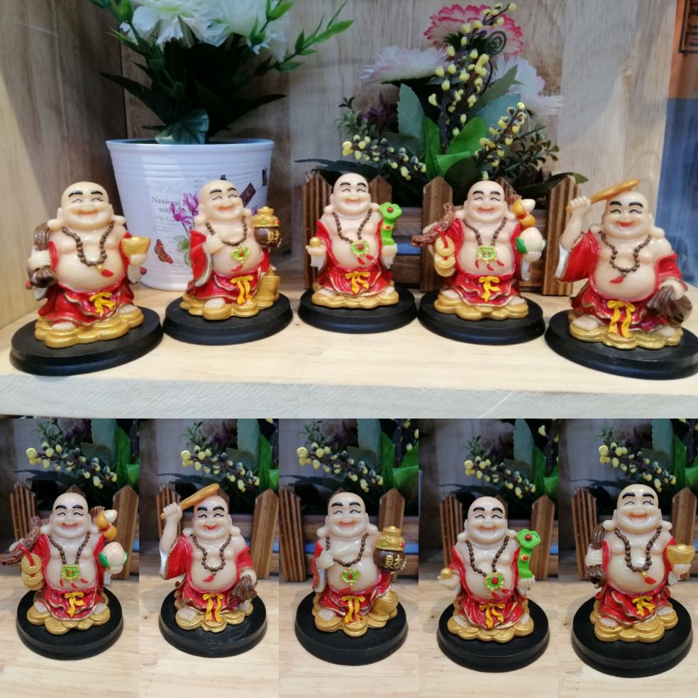 TƯỢNG PHẬT DI LẠC 5 ÔNG CÓ ĐẾ