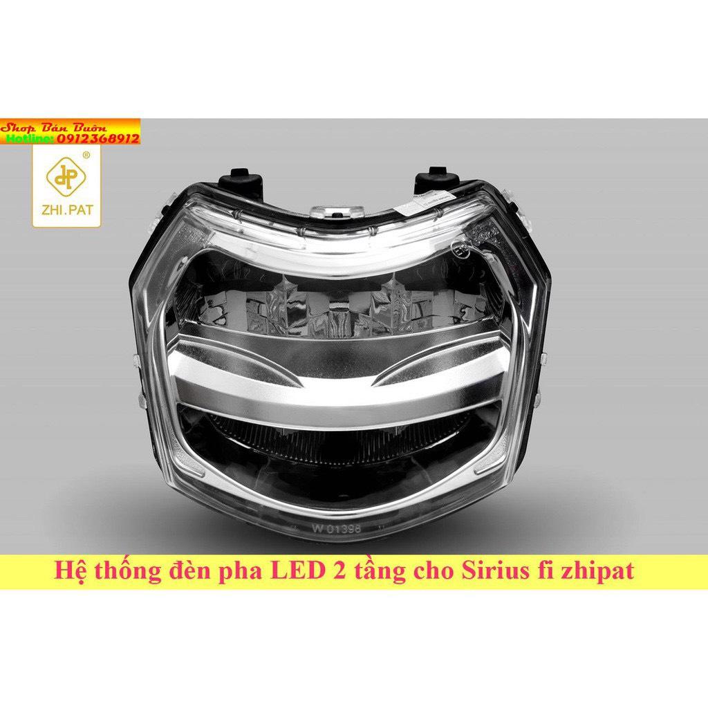 [HCM] ĐÈN LED 2 TẦNG ZHIPAT CHO SIRIUS FI ( CÓ MÀU TRẮNG XI VÀ ĐEN KHÓI) Hàng Chính hãng , Hangd Đẹp, Giá rẻ cam kết bán hàng chính hãng
