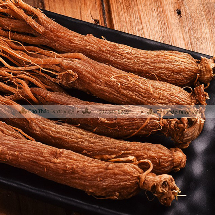 Hồng sâm sấy dẻo 500g ( Nhân sâm củ, sâm râu bồi bổ sức khỏe ) - Chợ Thảo Dược Việt