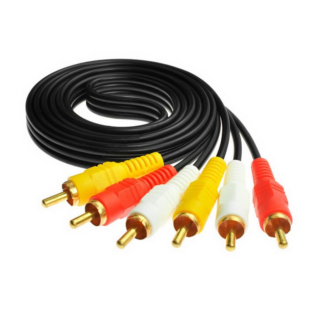 Cáp AV RCA dây AV 6 đầu hoa sen dài 5m (Shop 3hcomputer)