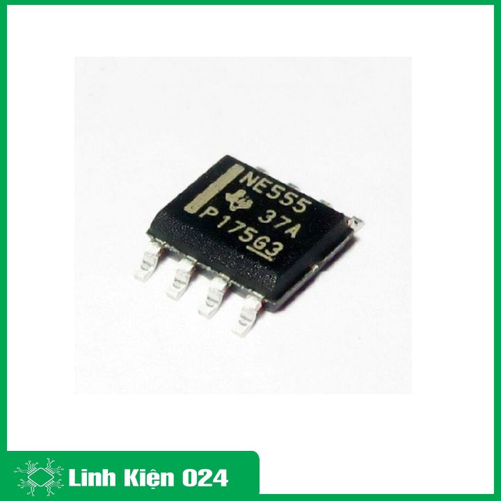 Bộ 2 ic NE555 SOP-8 chân dán 8 chân