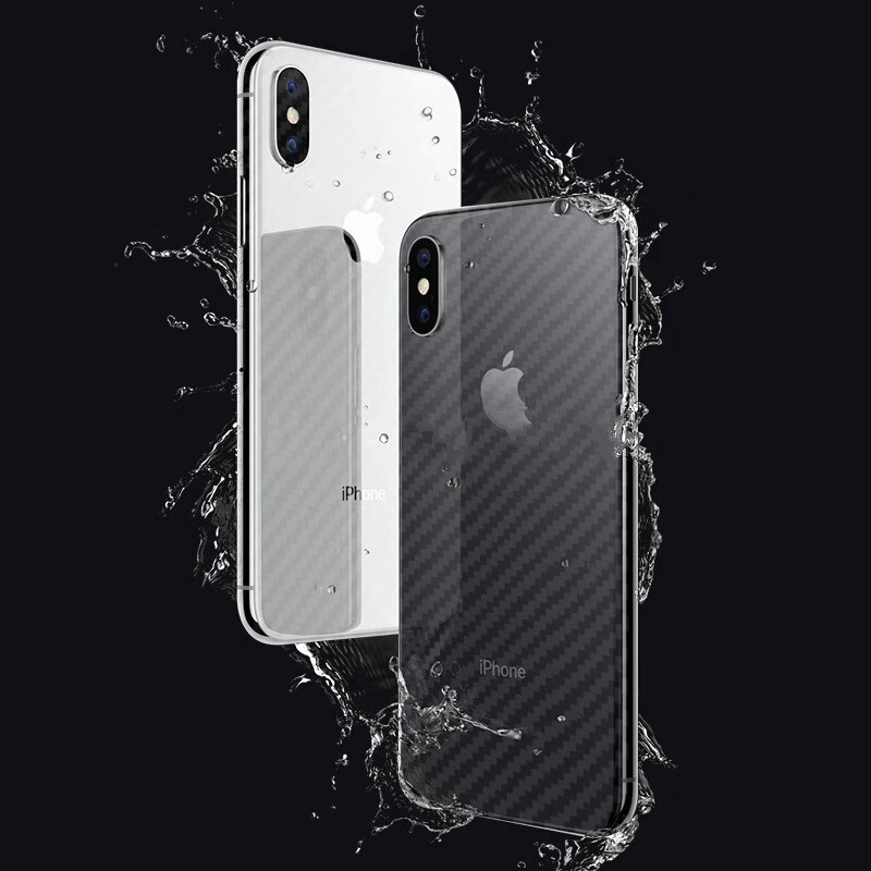 Miếng Dán Carbon 3D Mặt Lưng Chống Vân Tay Các Màu dành cho iphone 5/5s/6/6s/6plus/6splus/7/7plus