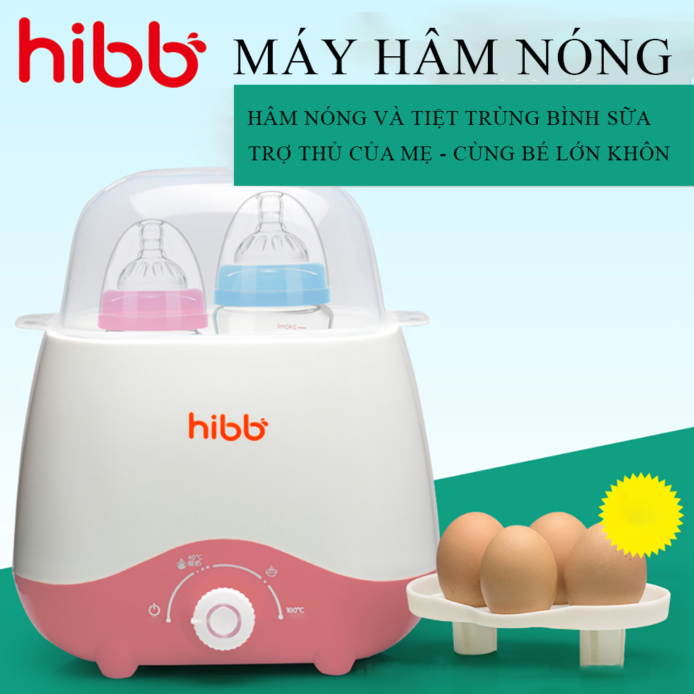 Máy hâm sữa và thức ăn siêu tốc 4 chức năng HIBB