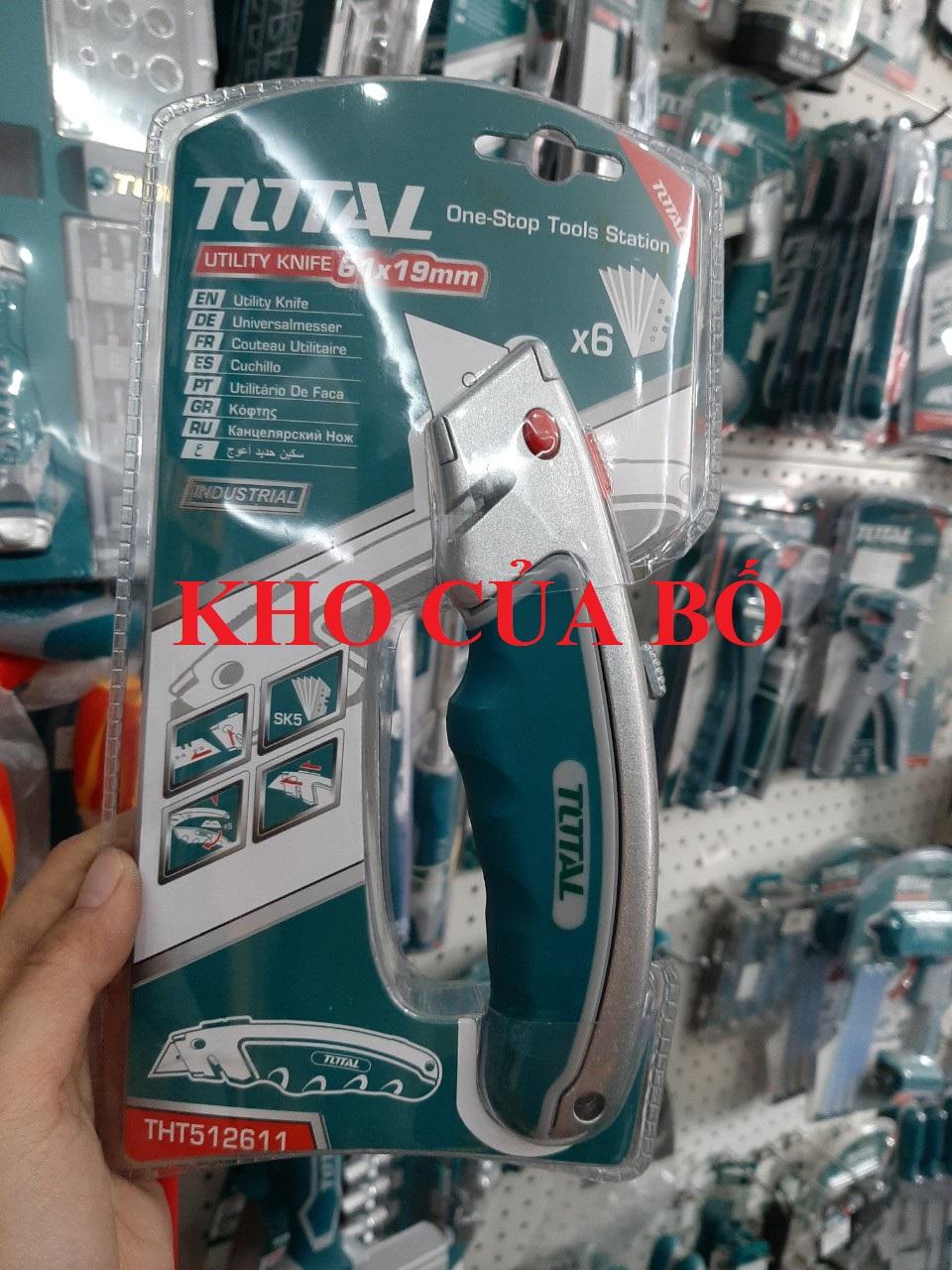 Dao rọc giấy đa năng Total THT512611
