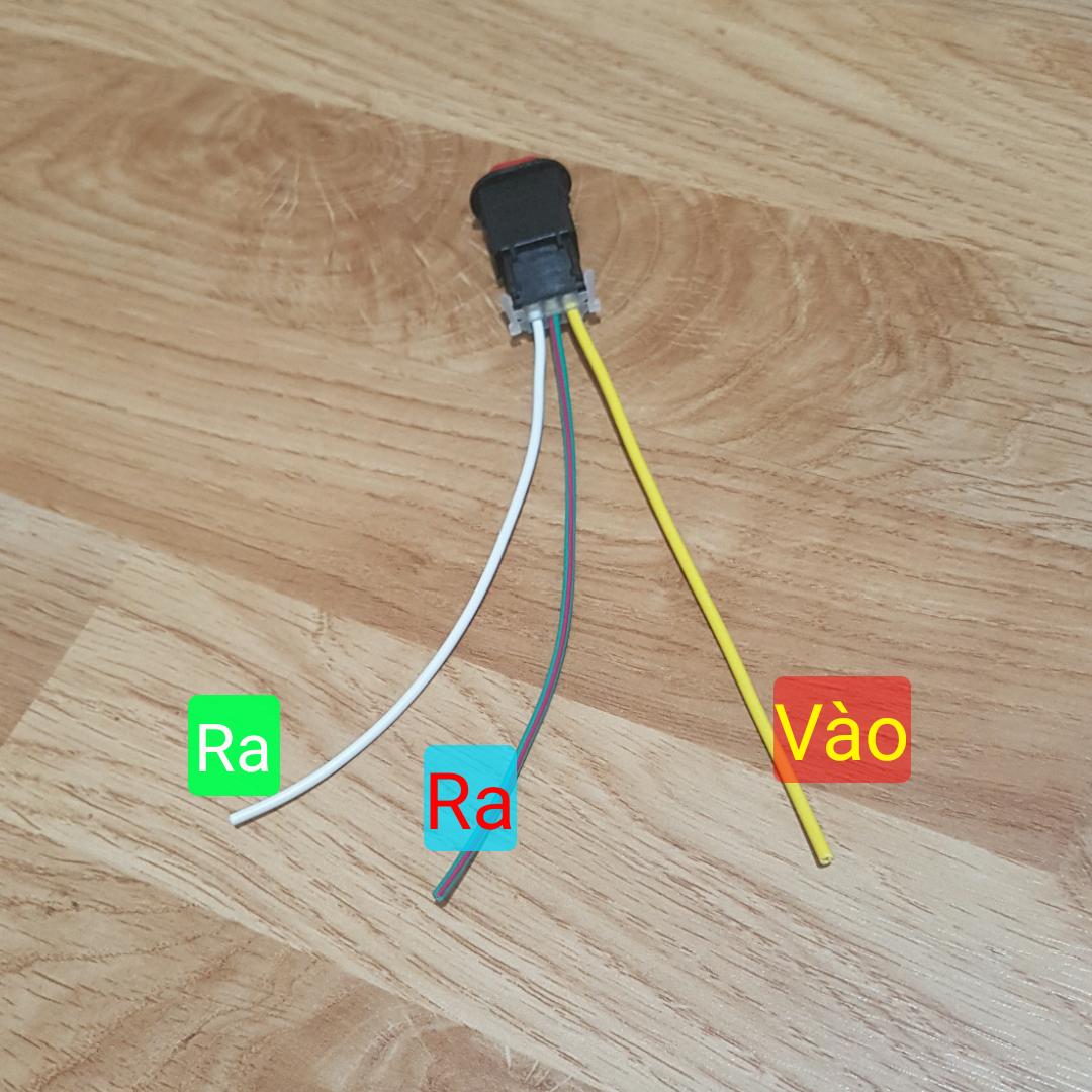 Công tắc harzard+passing xe máy