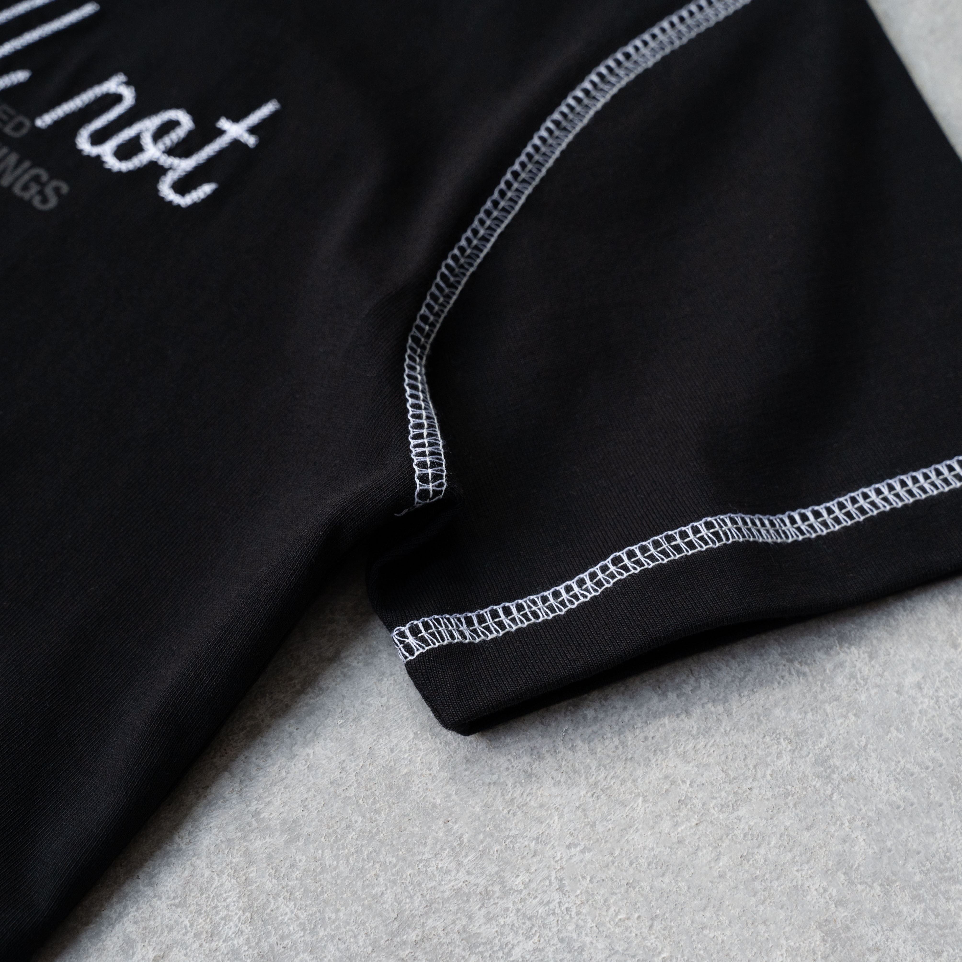 Áo Baby Tee TSUN SIGNALINE - Đen - [UNISEX] - Thêu