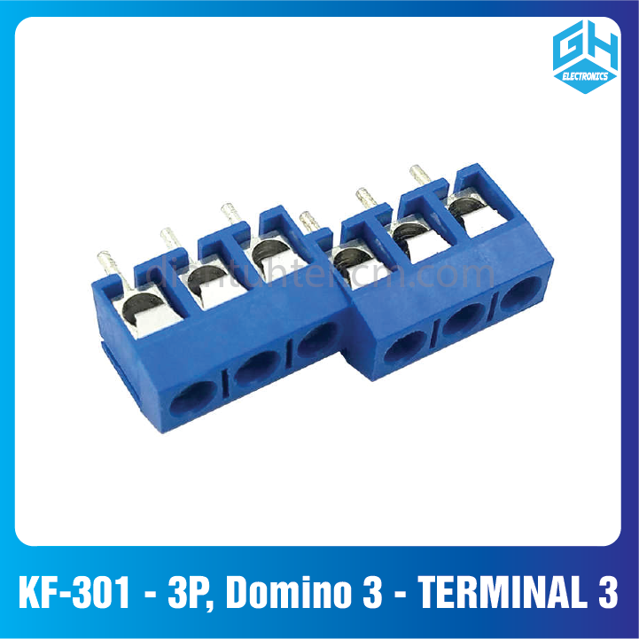 Đầu Nối KF-301 - 3P, Domino 3 - TERMINAL 3