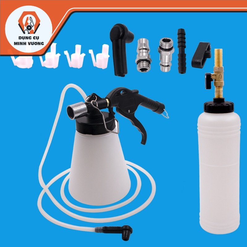 Set dụng cụ thay dầu phanh xe hơi thông dụng tiện lợi