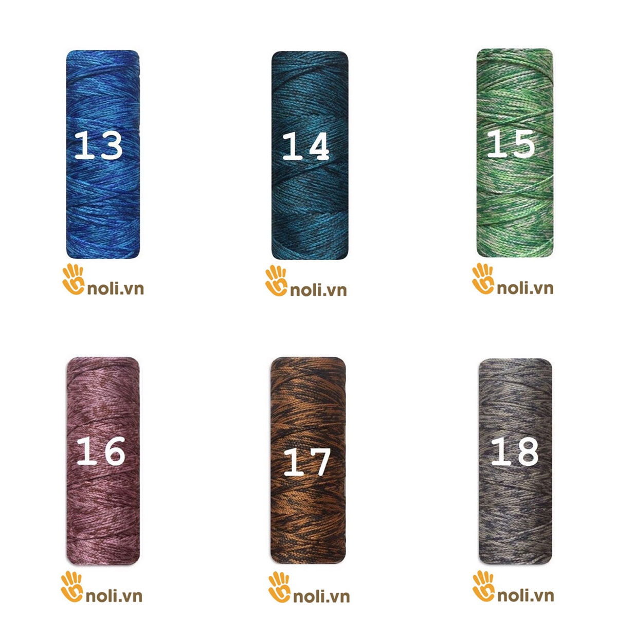 Ombre woven yarn 2mm