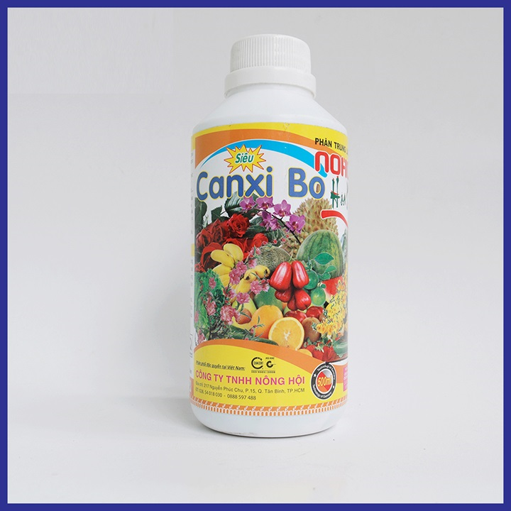 Siêu canxi bo - 500ml - phân bón lá siêu đậu trái, tăng thụ phấn, chống, nứt trái, thối trái, múi sượng