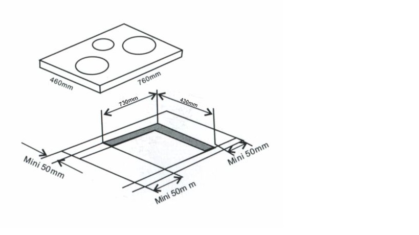 Bếp điện từ hỗn hợp Arber AB-221S
