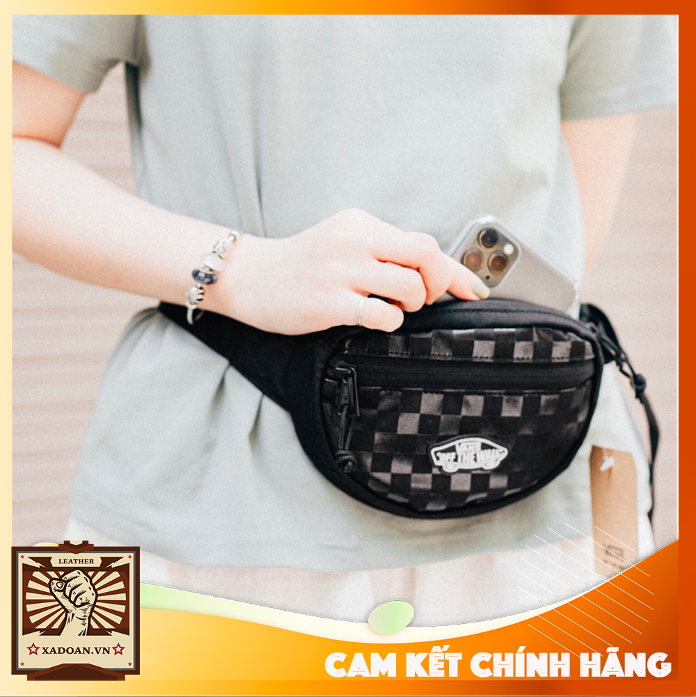 Túi đeo chéo, Túi bao tử Vans mini Checker Unisex