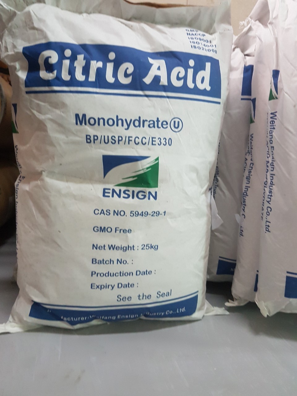 ACID CITRIC/ CITRIC ACID/ BỘT CHANH