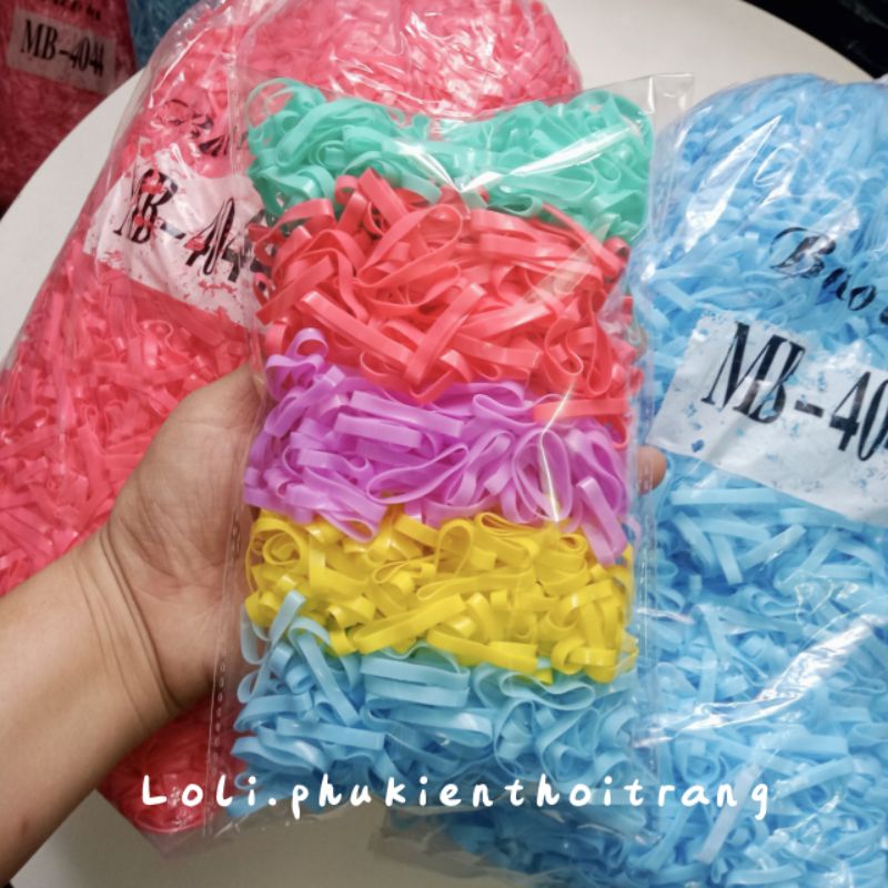 Thun Cột Tóc Thái Nhiều Màu Siêu Dai (50g - 100g) - loli
