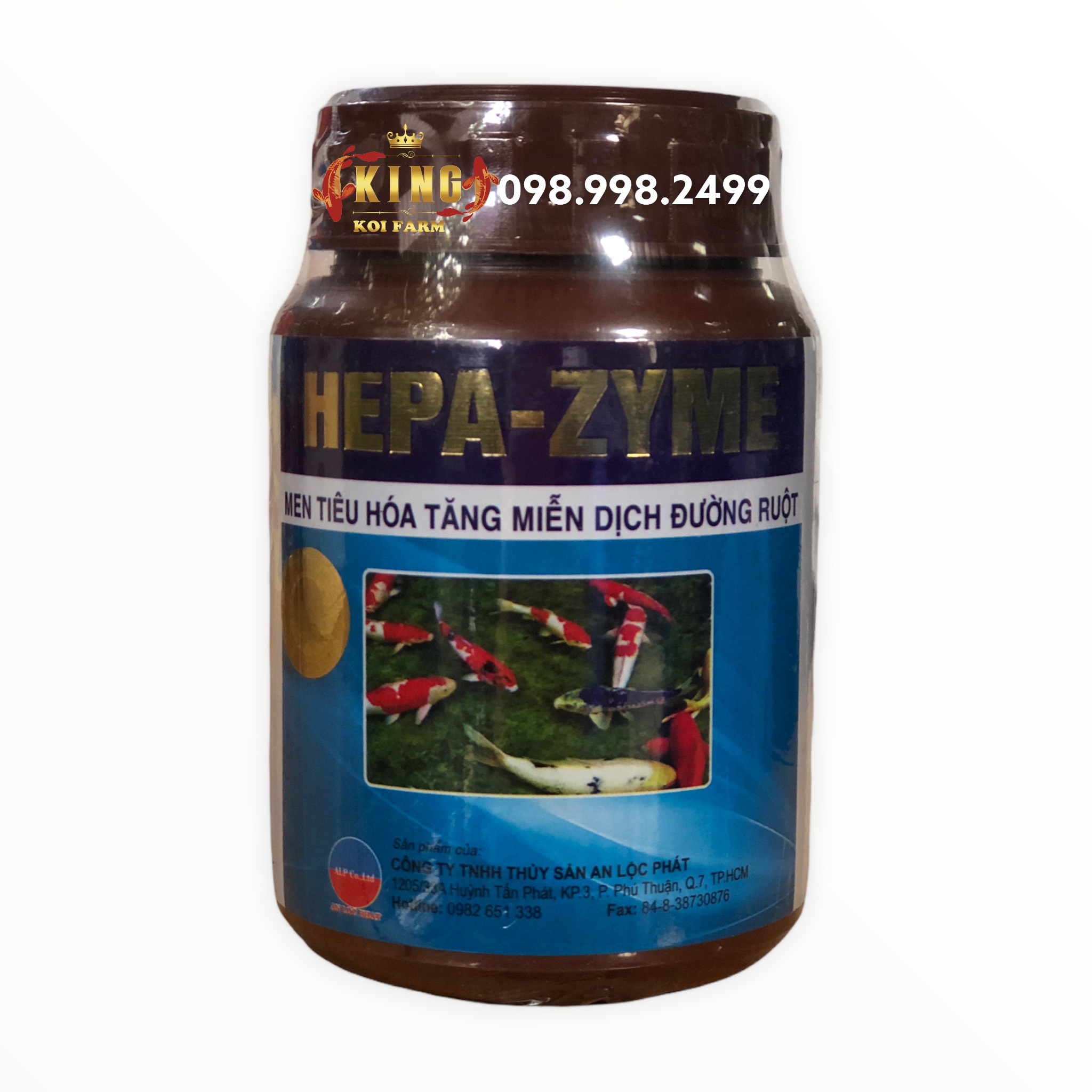 [GIẢM ĐẾN 20% Ở XU] Men tiêu hóa HEPAZYME Hủ 100g dành cho cá koi