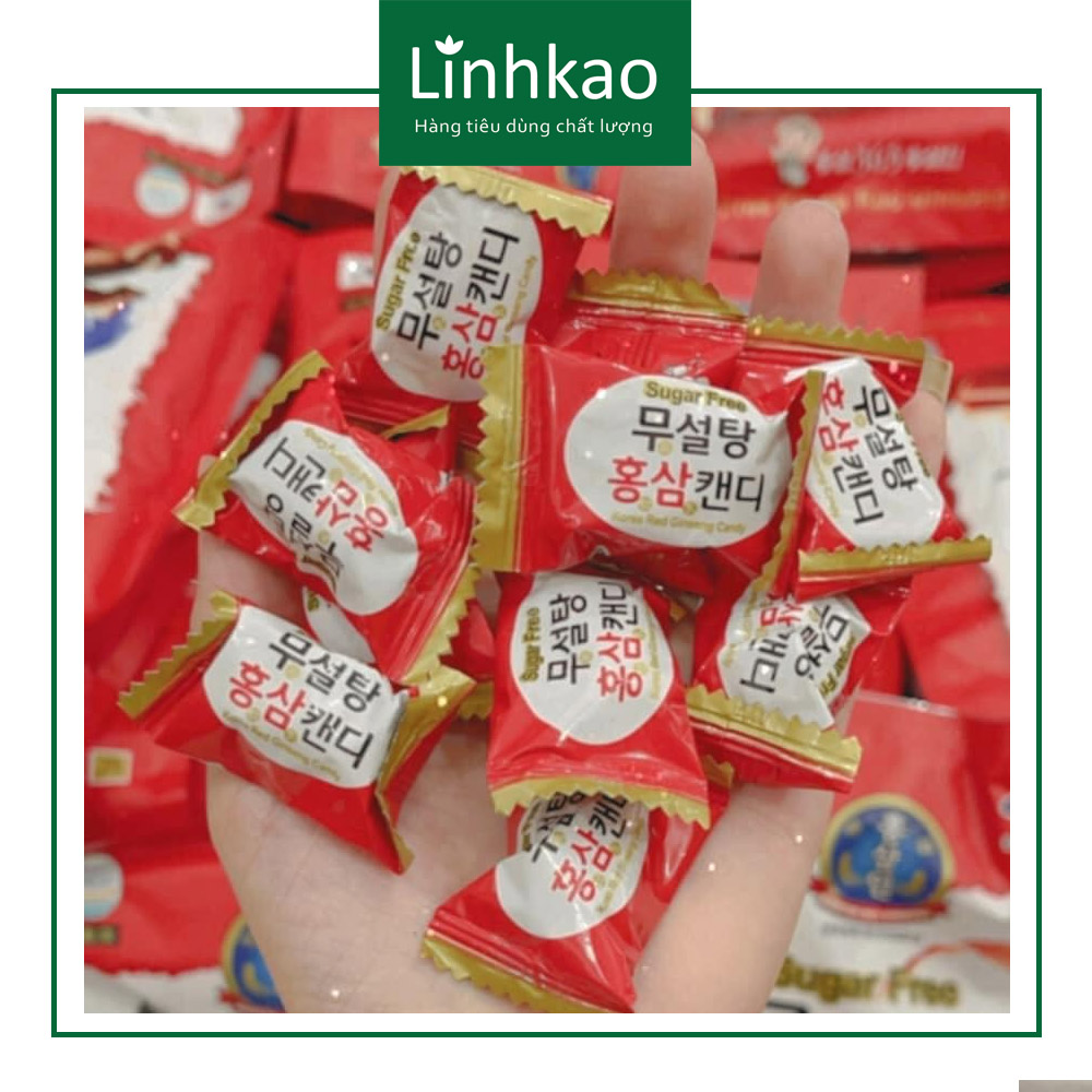 Kẹo Hồng Sâm Không Đường Hàn Quốc 500g