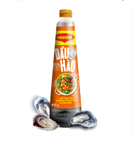 Dầu hào Maggi chai 820gr