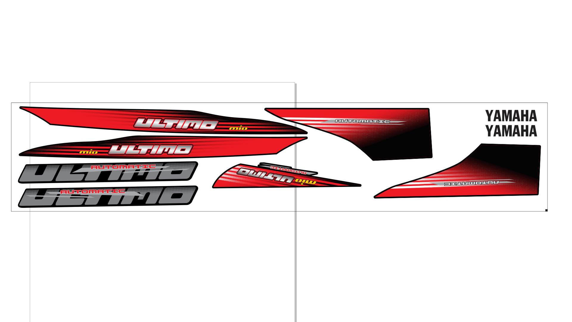 Tem rời mio 2006 đỏ đen