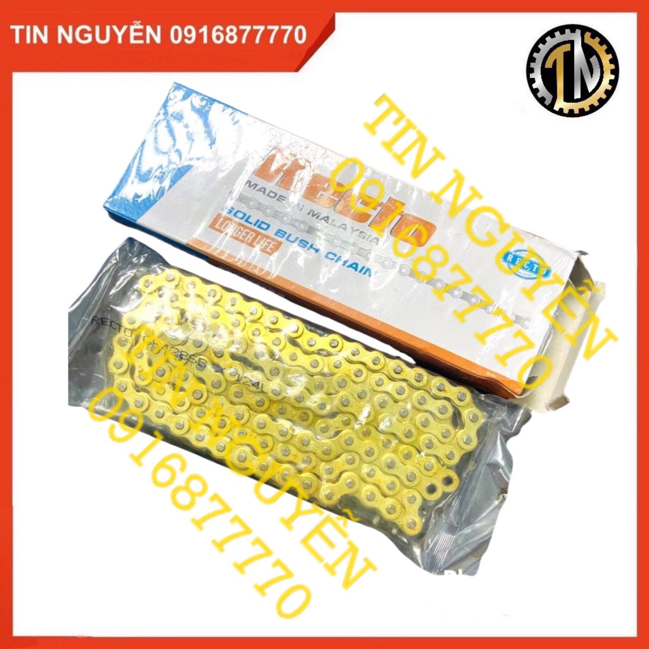 [HCM]Sên vàng Recto 9 ly 124 mắc chính hãng