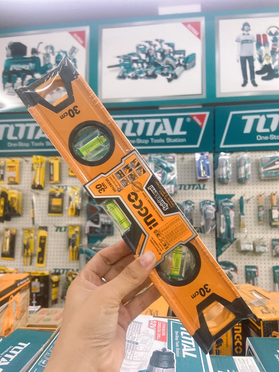 300mm Thước thủy INGCO HSL08030 - HSL08030