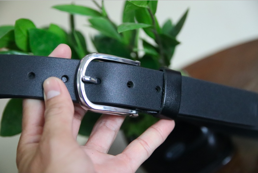 Dây nịt 3.0cm da bò cao cấp siêu mềm 2 màu đen nâu