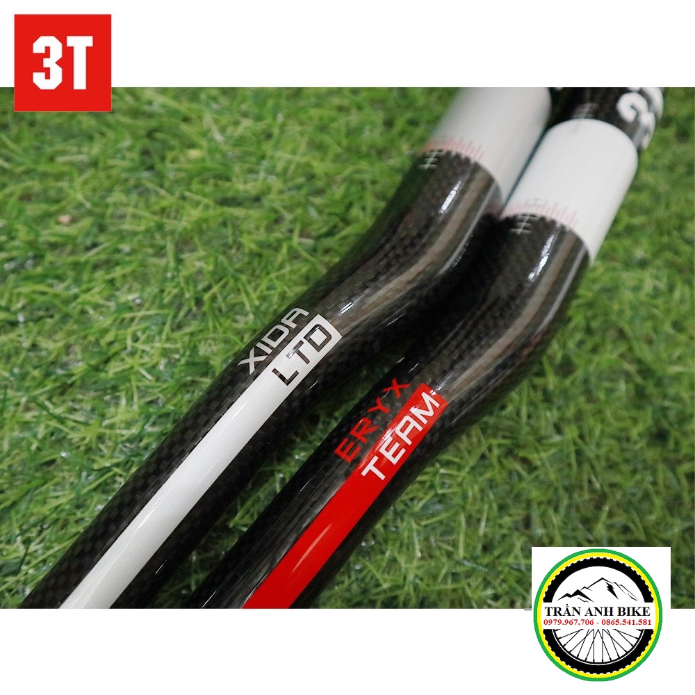 Ghi Đông Ngang Carbon xe đạp 3T 31.8x660mm