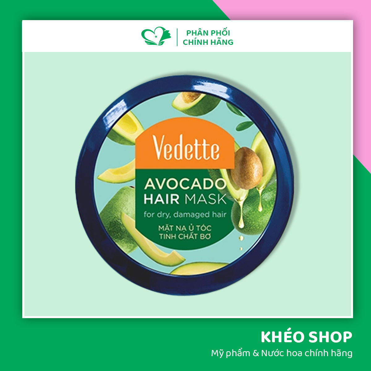 Mặt nạ ủ tóc bơ vedette 110g