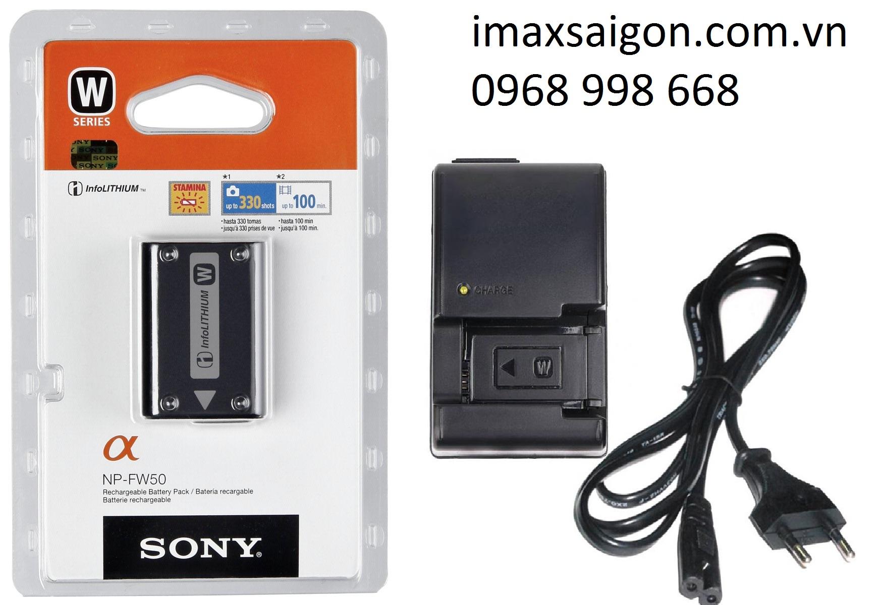 [HCM]Bộ 1 PIN 1 SẠC SONY FW50