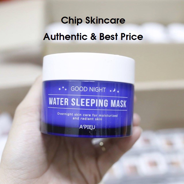 (Chuẩn Auth) Mặt Nạ Ngủ Cấp Nước Apieu Water Sleeping Mask