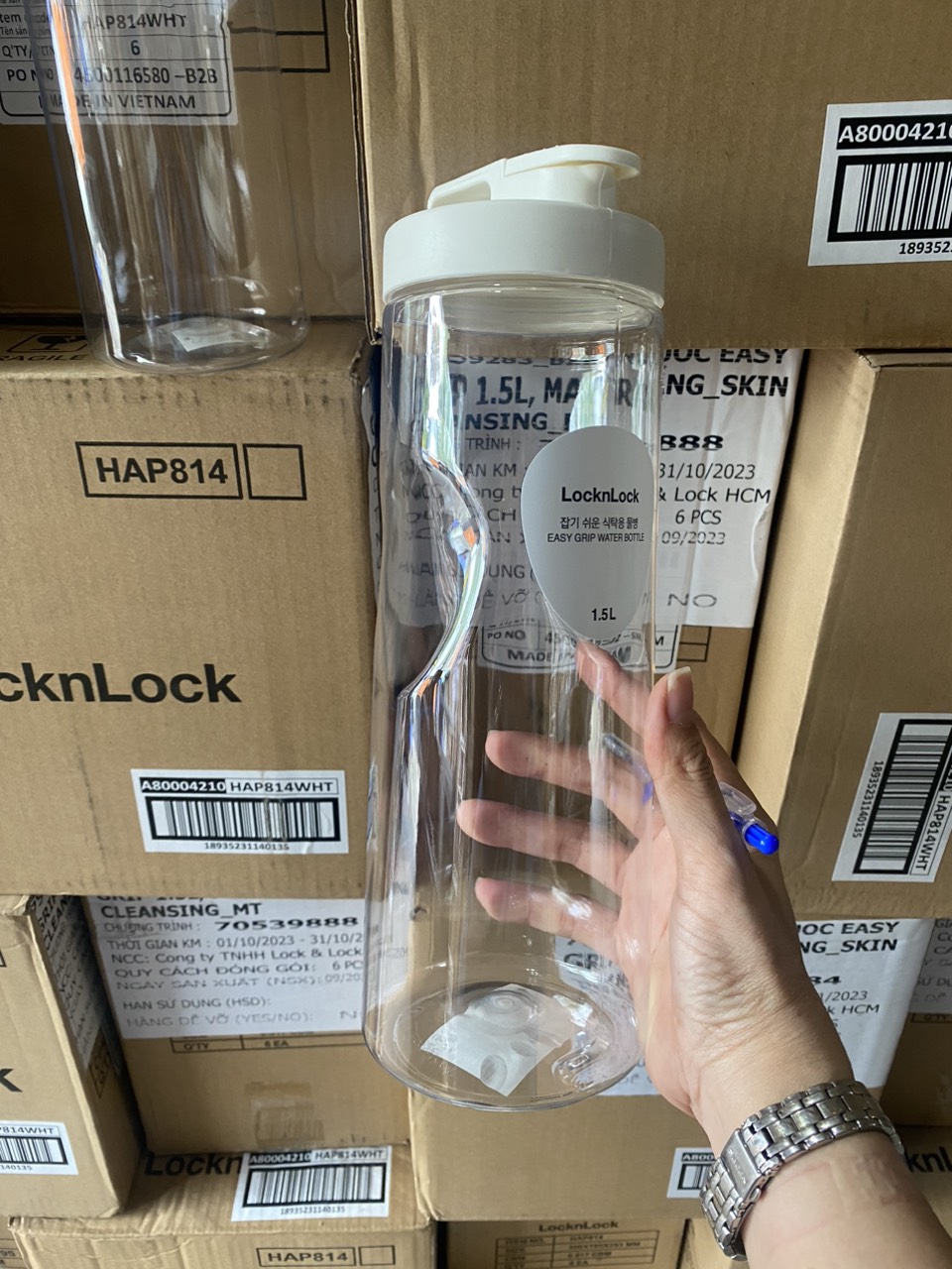 Bình Đựng Nước Tròn Lock&Lock [1.5L]