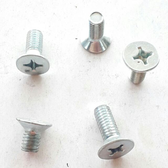 Ốc ổ khóa, thớt đề m6x1cm.10con