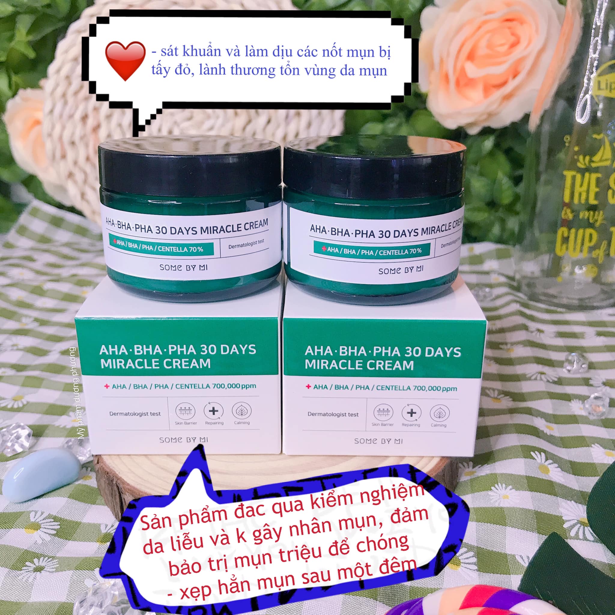 Kem dưỡng trị thâm, mụn AHA – BHA – PHA Miracle 30 Days SOME BY MI