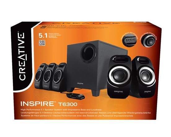 Inspire T6300 Creative Speakers Creative 51MF4115AA002 Creative