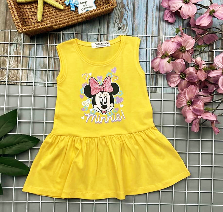 [HCM]Đầm chuột mickey vàng (10-24kg) #đầm