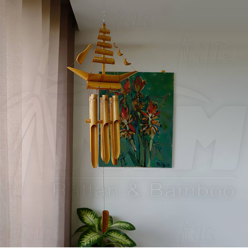 Chuông gió tre chuông gió trúc - Thuyền Lớn