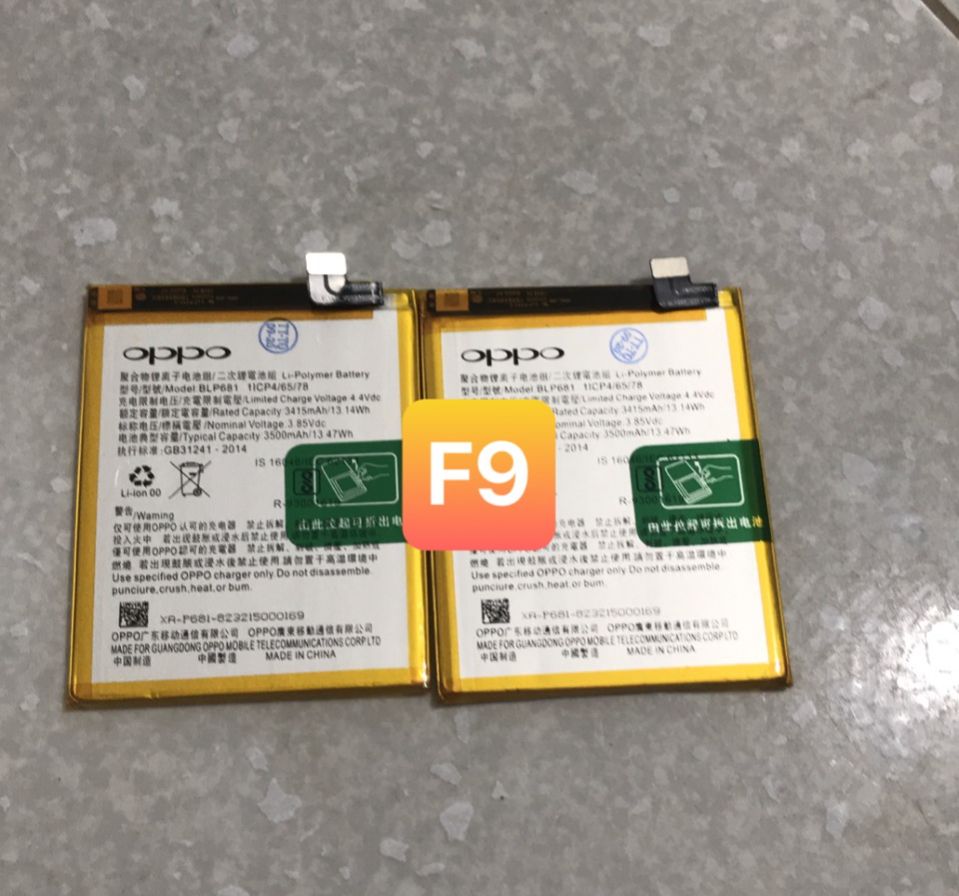 pin điện thoại F9 oppo