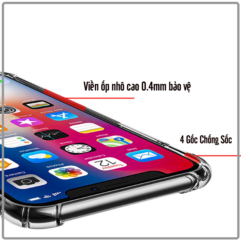 Ốp lưng cho Xiaomi Redmi Note 9S - Redmi Note 9 Pro TPU Trong Suốt Che Cam