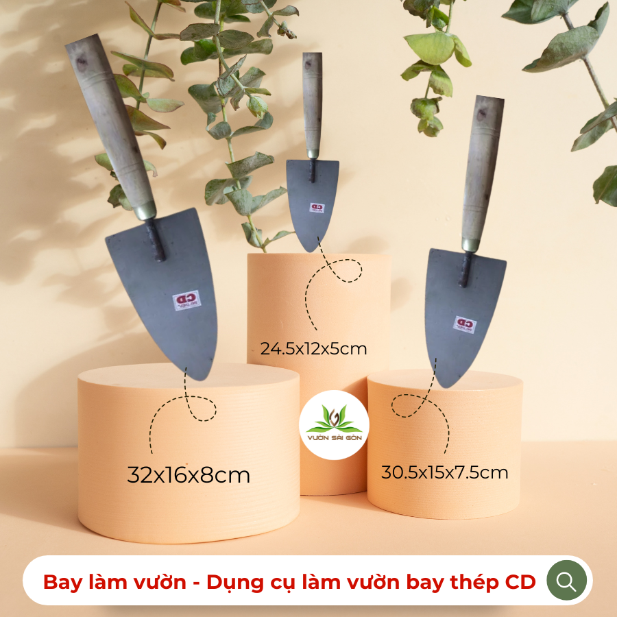 Dụng cụ làm vườn bay thép CD bay làm vườn