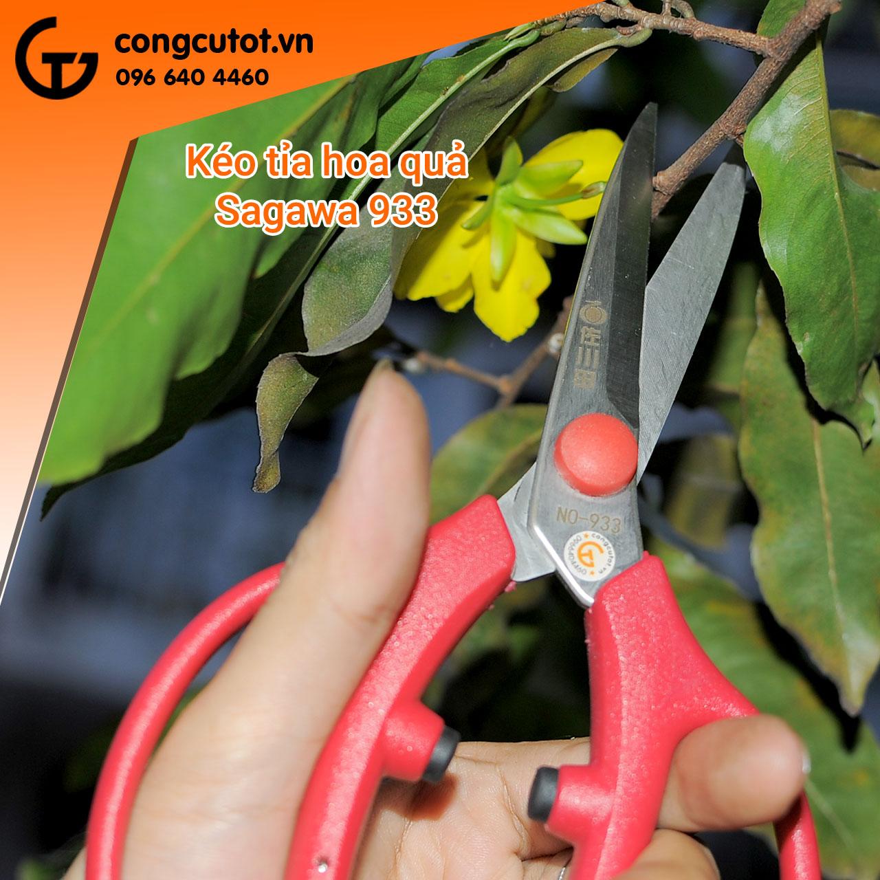 Kéo tỉa hoa quả SAGAWA-933
