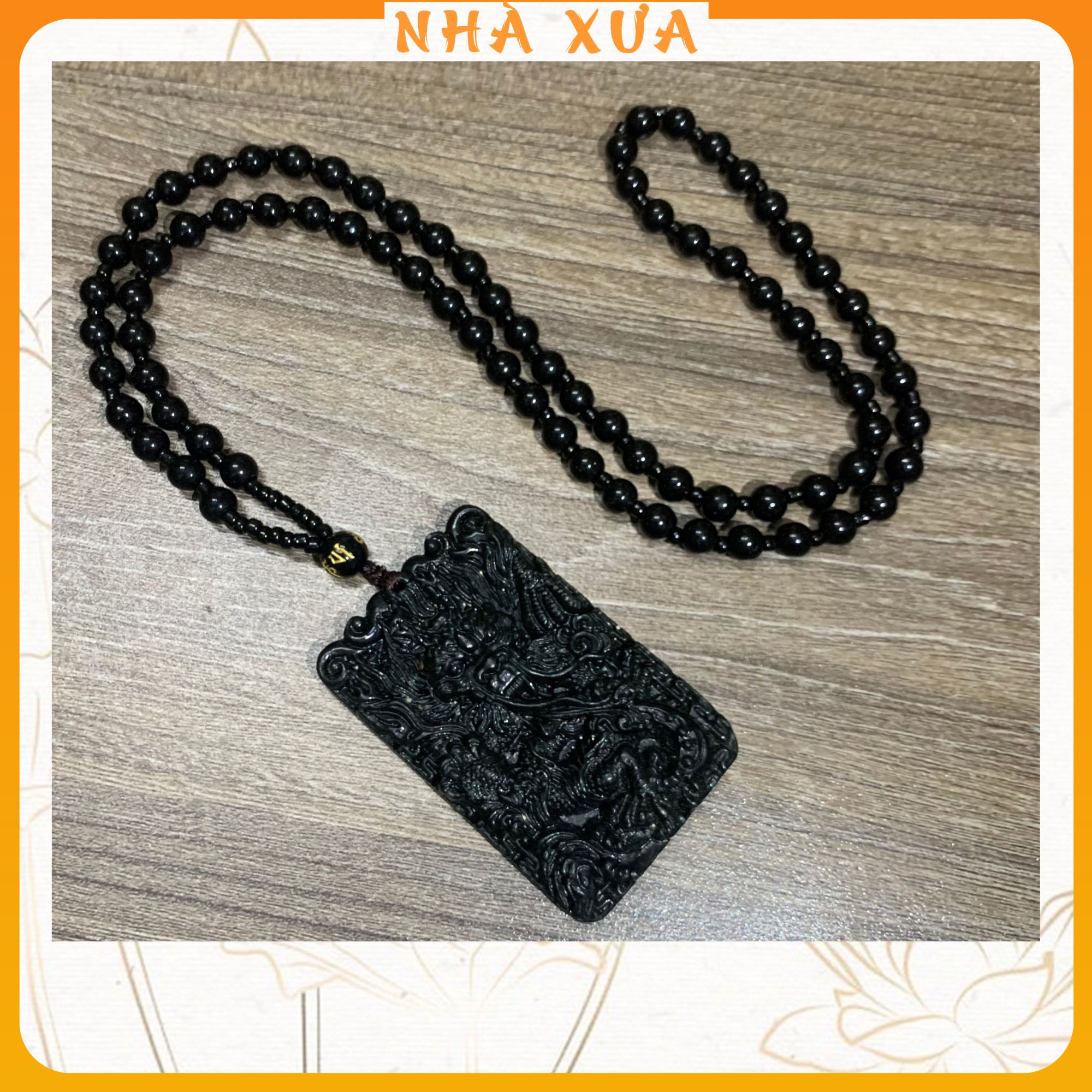Dây Truyền Đá Thanh Long Đá Ngọc Bích
