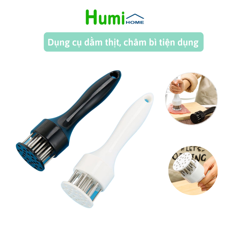 Dụng cụ dằm thịt, châm đâm, làm mềm thịt tiện dụng, cây dụng cụ châm bì chế biến thịt quay, giòn, nướng dán thông minh