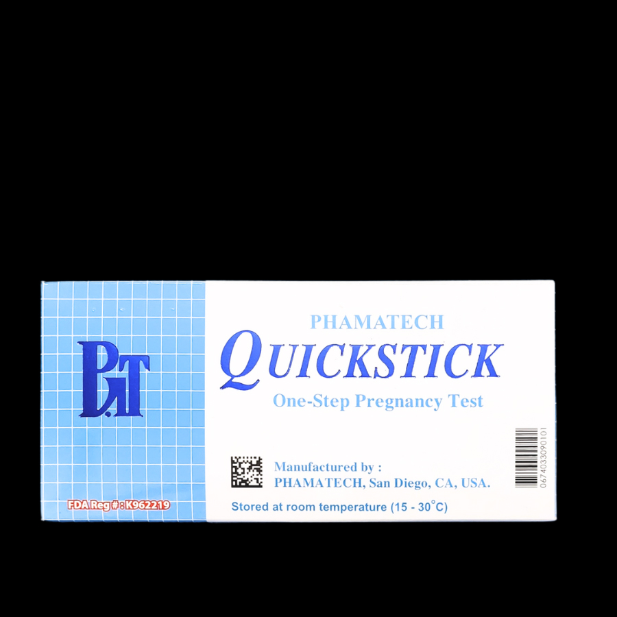 [HCM] [CHÍNH HÃNG] Que thử thai Quickstick HCG Pregnancy Test (Nhập khẩu Mỹ) - Dụng cụ test phát hiện thai sớm, chính xác
