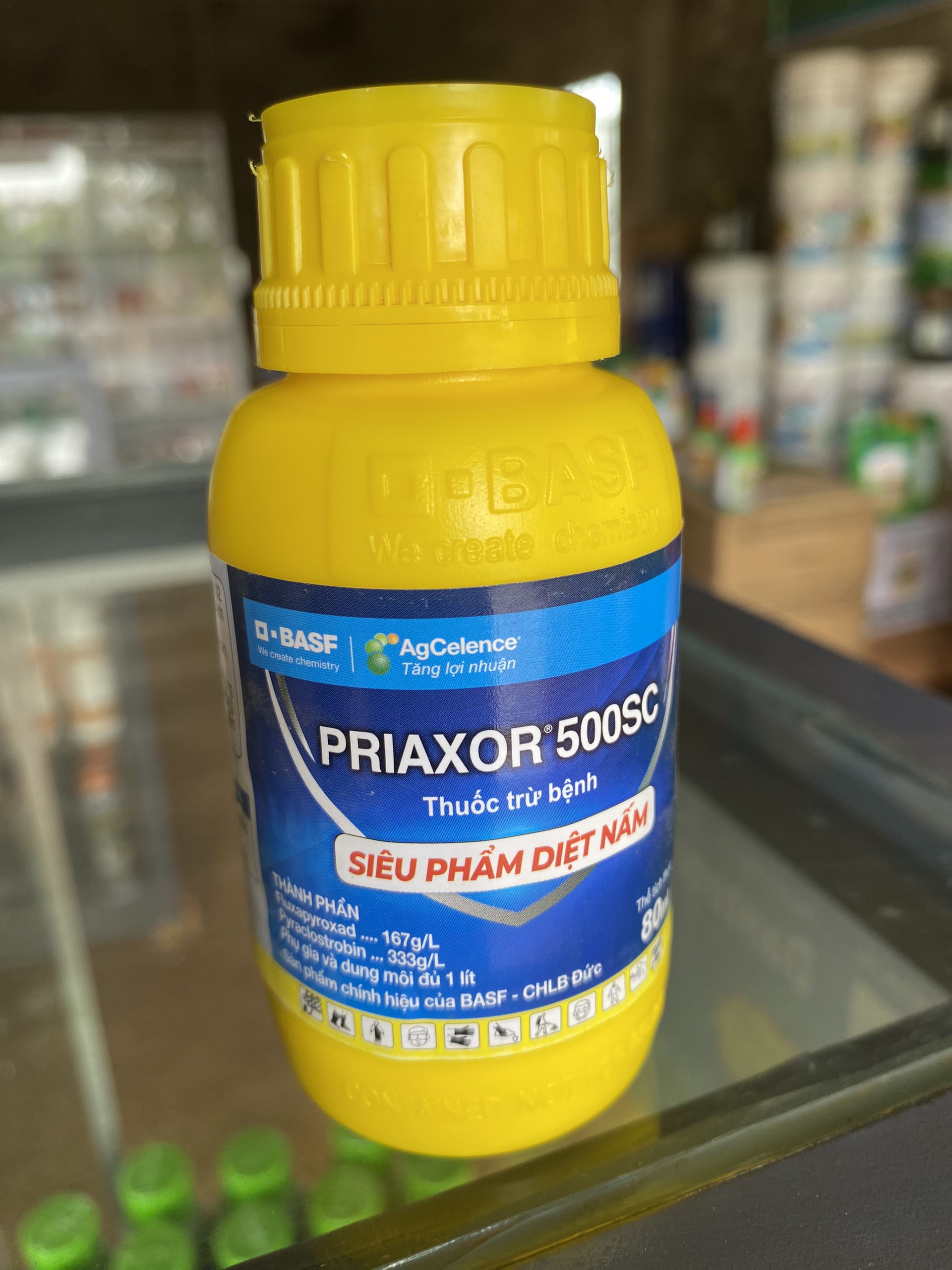 Chế Phẩm đặc trị Thán Thư nhập khẩu từ Đức Priaxor 500SC 80ml