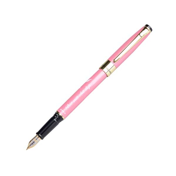Bút máy điểm 10 thiên long tp-ftc02 thân hồng - mực đen