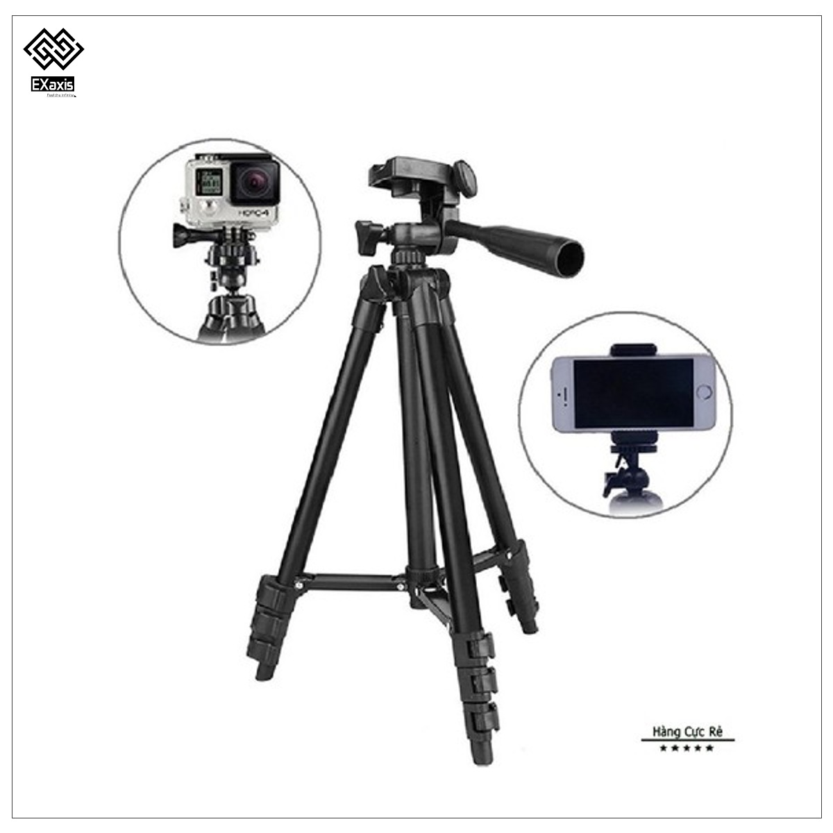 Chân giá đỡ Tripod 3366 - Cao 150cm