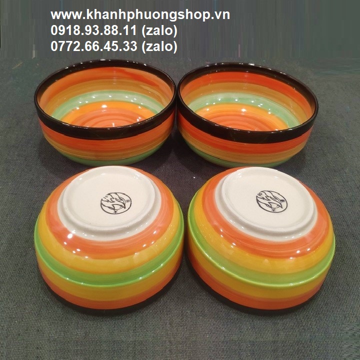 [HCM]tô sứ 7 màu - tô sứ 7 màu