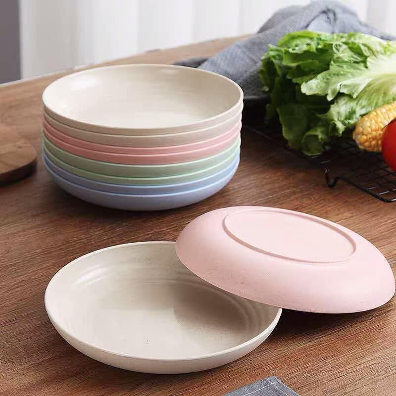 Set 4 đĩa lúa mạch size 20 siêu to khổng lồ