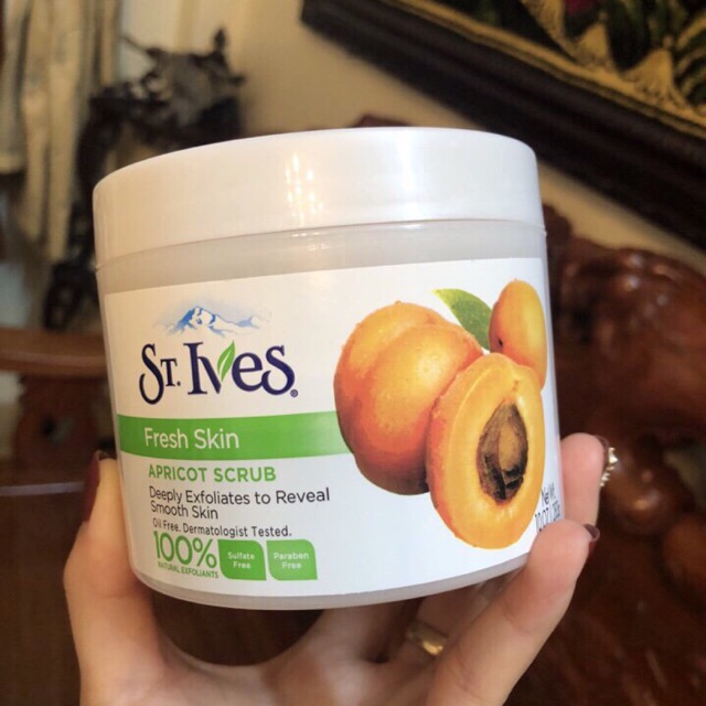 [HCM]Deal 03/07 hủ kem tẩy tế bào chết St.Ives Fresh Skin Apricot Scrub 283gr cam kết hàng đúng mô tả chất lượng đảm bảo an toàn đến sức khỏe người sử dụng đa dạng mẫu mã màu sắc kích cỡ